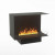 Foco Myst Corner Right 800 by FOCO Fires – A luxury built-in Opti-myst vapour fireplace with remote control and realistic flame 