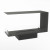 Foco Myst Room Divider 1000 by FOCO Fires – A sleek, 3-sided built-in vapour fireplace with remote control, designed for modern 
