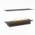 Foco Myst Four 1200 by FOCO Fires – a four-sided Opti-Myst vapour fireplace with remote control, black finish, and realistic fla