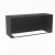 Foco Myst One 1200 by FOCO Fires - a built-in one-sided vapour fireplace with realistic flame effect and remote control.