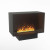 Foco Myst One 800 built-in one-sided vapour fireplace with Opti-myst technology and remote control.