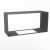 Foco Myst Two 1000 by FOCO Fires – a premium built-in see-through vapour fireplace with Opti-Myst technology and remote control.