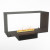 Foco Myst Two 1000 by FOCO Fires – a premium built-in see-through vapour fireplace with Opti-Myst technology and remote control.