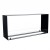 Foco Two 1100 Medium by FOCO Fires - a sleek built-in see-through bioethanol fireplace with manual control and 6.2 kW heat outpu