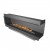 Forma 2300 Right Corner bioethanol fireplace – luxury built-in corner unit with app & remote control.
