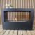 Lansing L Black Freestanding Bioethanol Fireplace by ScandiFlames, a sleek and modern floor-standing bioethanol fireplace.