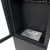 Jackson Bioethanol Stove by ScandiFlames in a sleek square design with black finish.