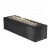 Galio Black Gas Fireplace in Corten (Rust) finish – stylish outdoor freestanding gas fireplace with manual control.