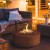 Galio Star Corten Automatic outdoor gas fireplace with corten steel finish, remote and app control, and powerful heat output.