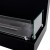 ScandiFlames Right-facing Corner Fireplace - 85 cm, built-in bioethanol fireplace in black finish.