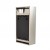 ScandiFlames Vertical Bioethanol Fireplace – a sleek, stainless steel wall-mounted fireplace with a 1-litre capacity for up to 5