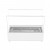 ScandiFlames White Tabletop Bioethanol Fireplace – compact, stylish, and clean-burning with a sleek white finish.
