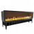 Incanto 2000 Water Vapour Fireplace by Magic Fire by Safretti – a luxurious built-in one-sided vapour fireplace with a realistic