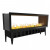 Incanto ST 1500 Two-sided Water Vapour Fireplace by Magic Fire by Safretti – a sleek, built-in see-through vapour fireplace with