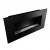 Icon Fires Nero 1150 Wall Fire in black, a sleek and modern wall-mounted bioethanol fireplace with 8-hour burn time and 5.4 kW h