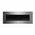 Icon Fires Nero 1150 Wall Fire in brushed steel, a modern wall-mounted bioethanol fireplace with manual control and 5.4 kW heat 