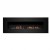 Icon Fires Nero 1750 Wall Fire in black, a stylish wall-mounted bioethanol fireplace with a 175 cm length, 9.8 kW heat output, a