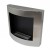 ScandiFlames Stainless Steel Wall Mounted Biofireplace – a sleek, modern wall-mounted bioethanol fireplace with a clean-burning 