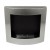 ScandiFlames Stainless Steel Wall Mounted Biofireplace – a sleek, modern wall-mounted bioethanol fireplace with a clean-burning 
