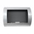 Ocean Stainless Steel Bio Wall Fireplace by ScandiFlames, a sleek and modern wall-mounted bioethanol fireplace.