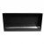 ScandiFlames 140 cm Black Built-in Bioethanol Fireplace, a sleek and modern built-in heating solution.