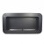 ScandiFlames Rectangular Curved Bioethanol Fireplace in black, wall-mounted with a curved design, 3-litre capacity, and manual c