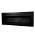 ScandiFlames Wall Mounted Bioethanol Fireplace in Black, a sleek and modern manual bioethanol fireplace with a 4.5-litre capacit