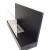 ScandiFlames Wall Mounted Bioethanol Fireplace in Black, 90 cm wide, sleek design with manual control