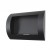 Ocean Black Bio Wall Fireplace by ScandiFlames – wall-mounted bioethanol fireplace with a sleek black finish, 3-hour burn time, 