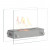 ScandiFlames Kensington - Bio Fireplace – a stylish tabletop bioethanol fireplace made of steel and glass, offering a sleek desi