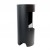 Montgomery Black Open Bioethanol Wood-stove by ScandiFlames, a stylish and modern heating solution with a sleek black design.