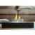 ScandiFlames Steel and Black Freestanding Bio Fireplace – a stylish and modern bioethanol fireplace with a sleek black finish, o