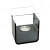 ScandiFlames Small Black Bio Fire – Compact tabletop bioethanol fireplace with steel construction and manual control.