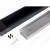ScandiFlames Built-in Bio Fireplace in Black - 60 cm, a sleek and modern two-sided bioethanol fireplace with manual control.