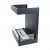 ScandiFlames 3-Sided Chimney Build-in Bio Fireplace with a sleek design and three-sided flame view.