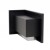 ScandiFlames Corner Fireplace 65 cm - Right, a modern built-in bioethanol fireplace with manual control and a 7.5-hour burn time