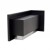 ScandiFlames Corner Fireplace 85 cm - Left - sleek black built-in bioethanol fireplace with manual control and 7-hour burn time.
