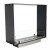 Foco Two 600 Slim by FOCO Fires – a sleek, built-in see-through bioethanol fireplace with a 60 cm length, black finish, and manu