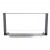 Foco Two 1000 Slim bioethanol fireplace – a stylish two-sided built-in model with a sleek black finish, 100 cm length, and manua
