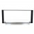 Foco Two 1200 Slim by FOCO Fires – A sleek, built-in see-through bioethanol fireplace with a 120 cm length, black finish, and 6-