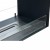 Foco Two 1000 by FOCO Fires – a built-in see-through bioethanol fireplace with a sleek black finish, 100 cm length, and 4L capac