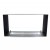 Foco Two 1000 by FOCO Fires – a built-in see-through bioethanol fireplace with a sleek black finish, 100 cm length, and 4L capac