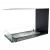 Foco Room Divider 800 by FOCO Fires – A premium 3-sided built-in bioethanol fireplace in black, offering remote and manual contr