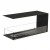 Foco Room Divider 1000 by FOCO Fires – a sleek, 3-sided built-in bioethanol fireplace in black, offering remote, automatic, and 