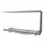 Foco Room Divider 1000 by FOCO Fires – a sleek, 3-sided built-in bioethanol fireplace in black, offering remote, automatic, and 
