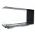 Foco Room Divider 1000 by FOCO Fires – a sleek, 3-sided built-in bioethanol fireplace in black, offering remote, automatic, and 