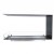 Foco Room Divider 1000 by FOCO Fires – a sleek, 3-sided built-in bioethanol fireplace in black, offering remote, automatic, and 