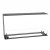 Foco Room Divider 1100 Medium bioethanol fireplace in a sleek black finish, designed as a built-in room divider with a three-sid