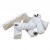 ScandiFlames Ceramics Birchwood 6 pcs. – Realistic birchwood-style ceramic logs for bioethanol fireplaces.