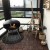 Cocoon Terra Matte Black with Steel Legs – Modern Floor-standing Bioethanol Fireplace